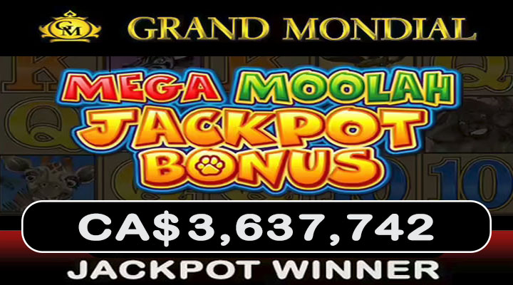 Mega Moolah Jackpot record winner in Canada in 2024