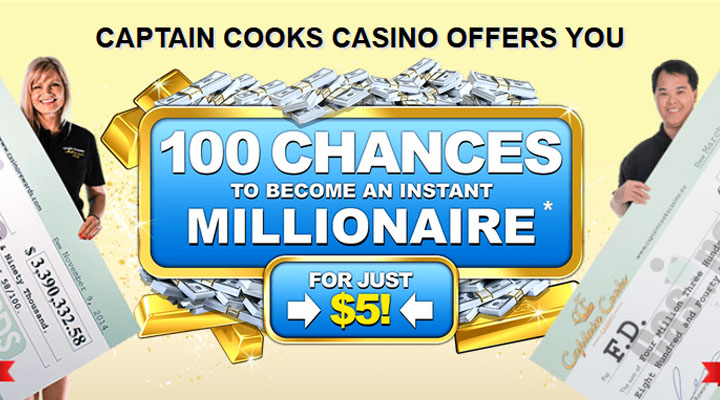 Captain Cooks Casino in Canada